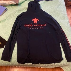Simply southern hooded t-shirt